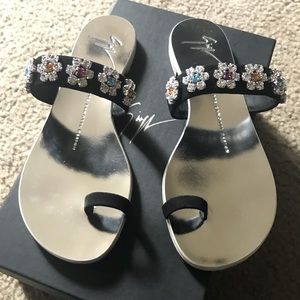 Giuseppe Zanotti crystal embellished sandals